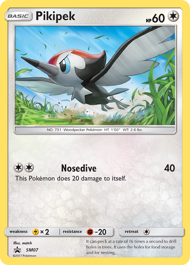 Pikipek (SM07) [Sun & Moon: Black Star Promos] | Mega City Incorporated