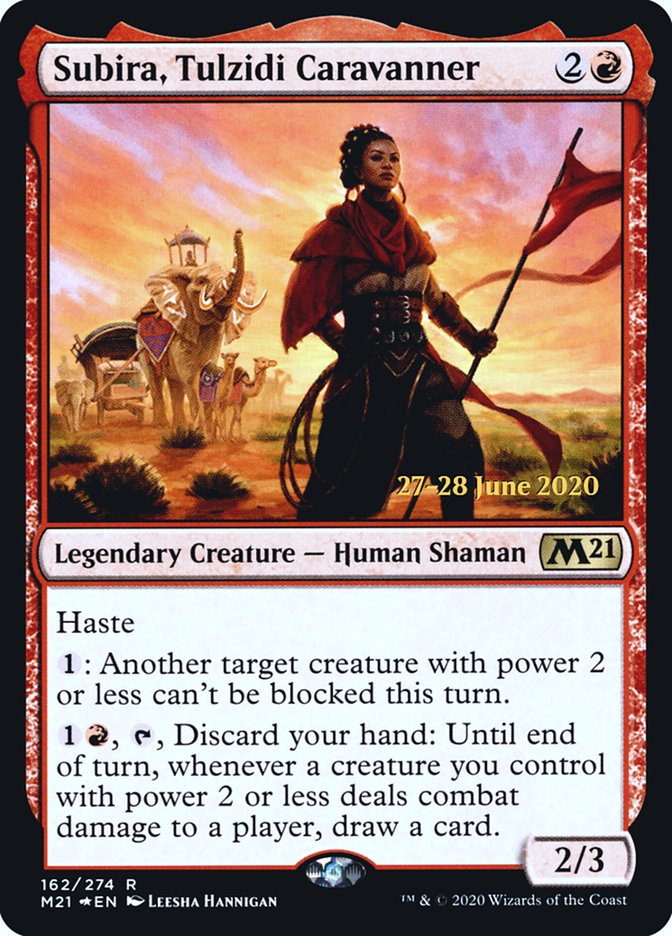 Subira, Tulzidi Caravanner  [Core Set 2021 Prerelease Promos] | Mega City Incorporated