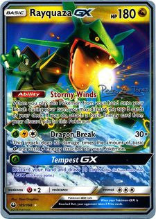 Rayquaza GX (109/168) (Dragones y Sombras - Pedro Eugenio Torres) [World Championships 2018] | Mega City Incorporated