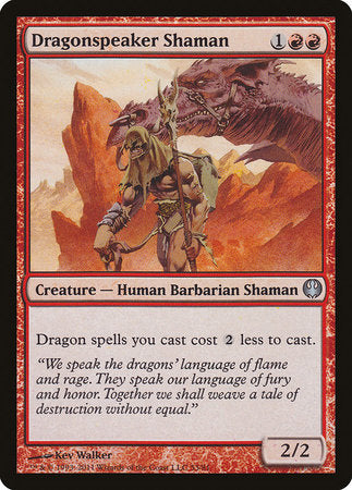 Dragonspeaker Shaman [Duel Decks: Knights vs. Dragons] | Mega City Incorporated