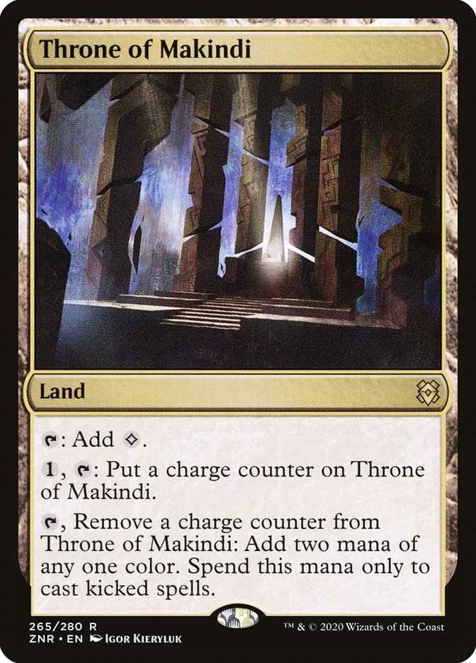 Throne of Makindi [Zendikar Rising] | Mega City Incorporated