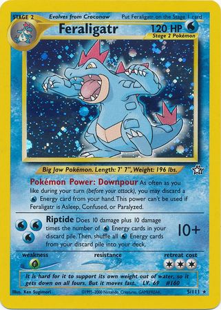 Feraligatr (5/111) [Neo Genesis Unlimited] | Mega City Incorporated