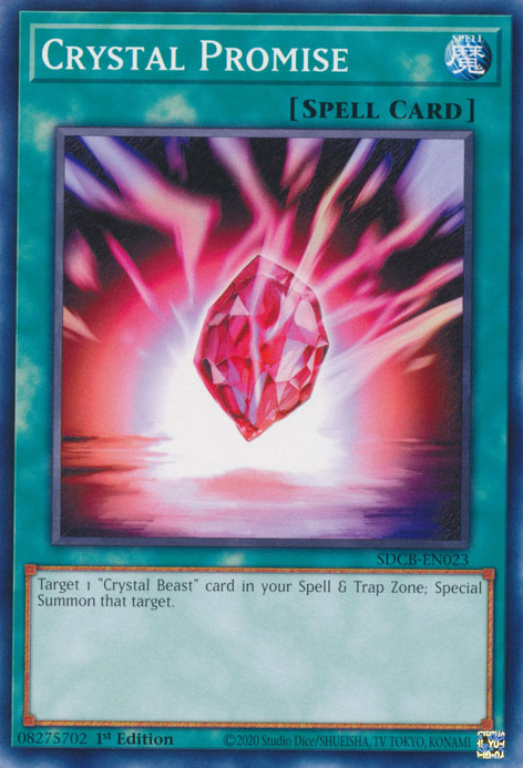 Crystal Promise [SDCB-EN023] Common | Mega City Incorporated
