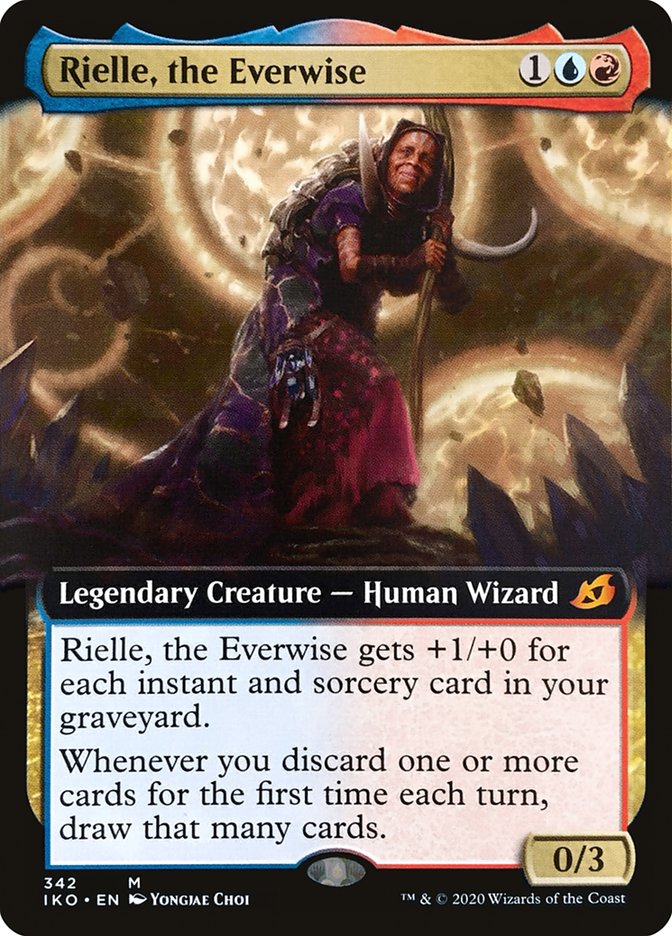 Rielle, the Everwise (Extended Art) [Ikoria: Lair of Behemoths] | Mega City Incorporated