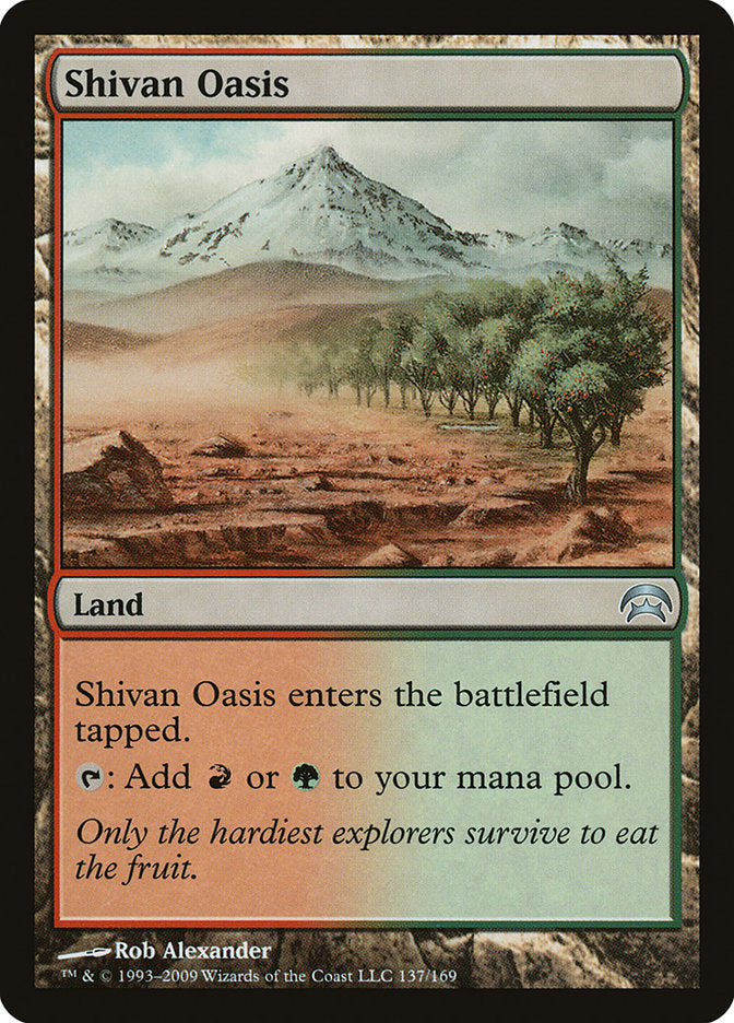 Shivan Oasis [Planechase] | Mega City Incorporated