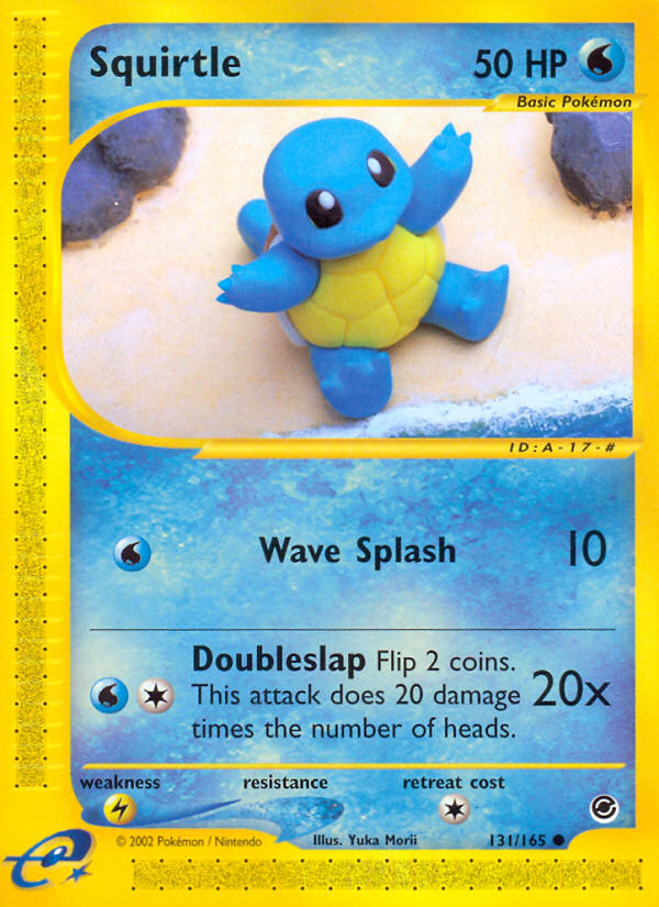 Squirtle (131/165) [Expedition: Base Set] | Mega City Incorporated