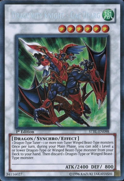 Dragunity Knight - Gae Dearg [STBL-EN098] Secret Rare | Mega City Incorporated