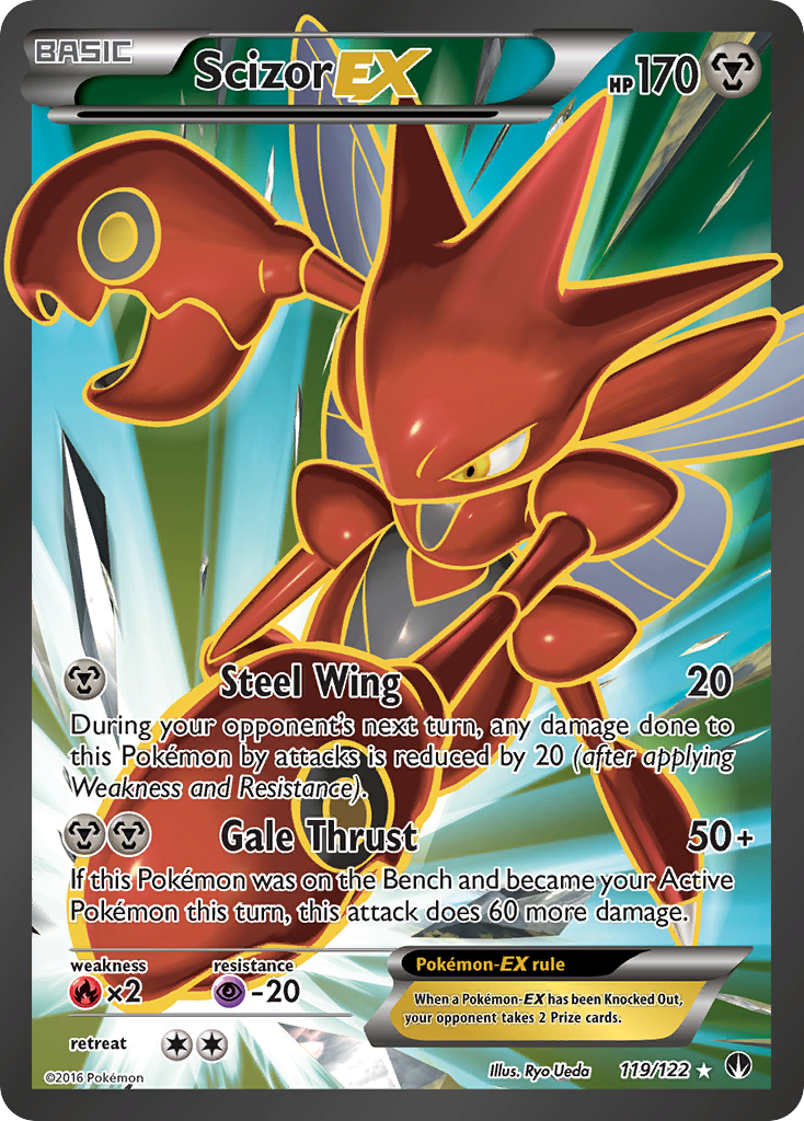 Scizor EX (119/122) [XY: BREAKpoint] | Mega City Incorporated