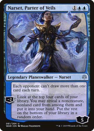 Narset, Parter of Veils [War of the Spark] | Mega City Incorporated
