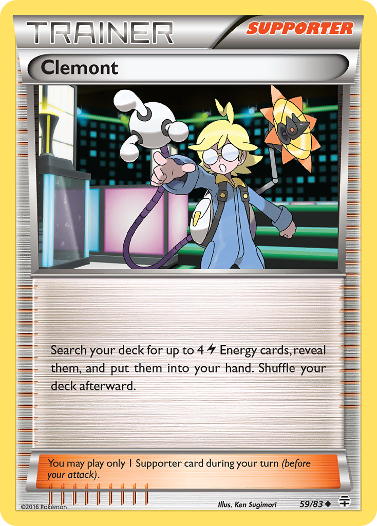 Clemont (59/83) [XY: Generations] | Mega City Incorporated