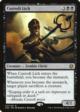 Custodi Lich [Conspiracy: Take the Crown] | Mega City Incorporated