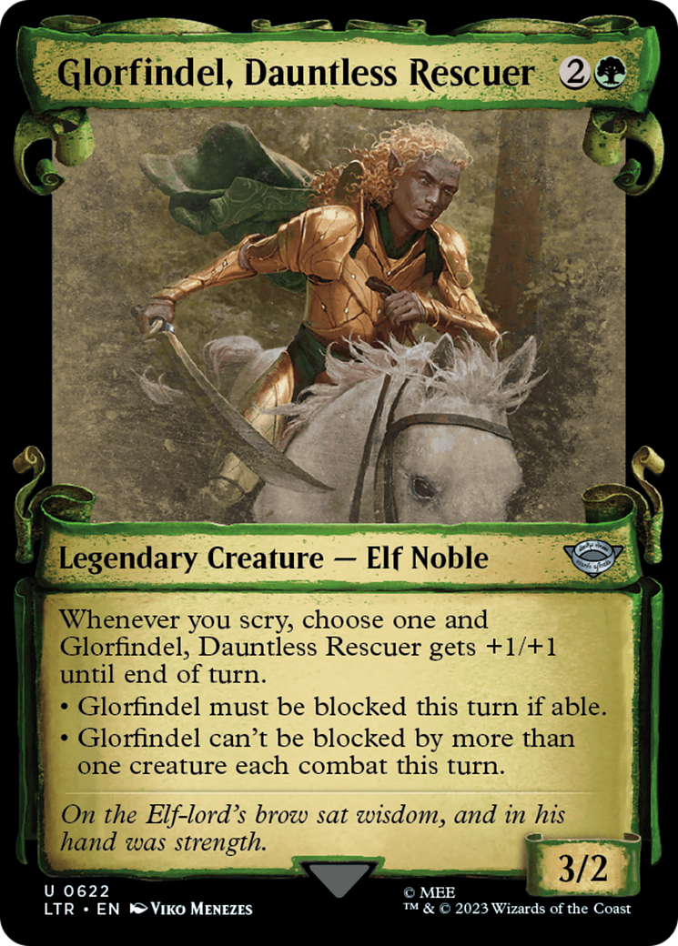 Glorfindel, Dauntless Rescuer [The Lord of the Rings: Tales of Middle-Earth Showcase Scrolls] | Mega City Incorporated