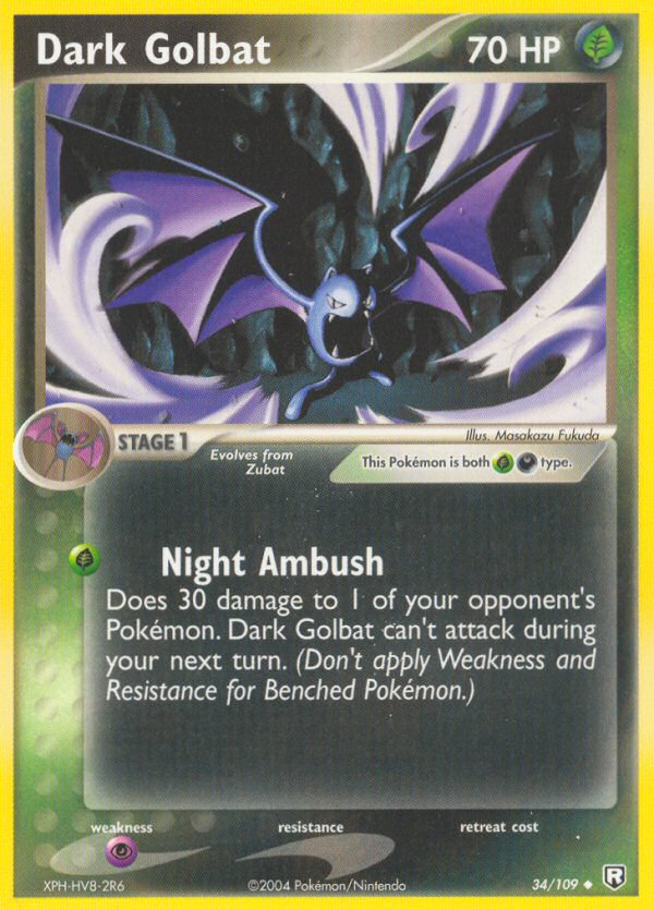 Dark Golbat (34/109) [EX: Team Rocket Returns] | Mega City Incorporated