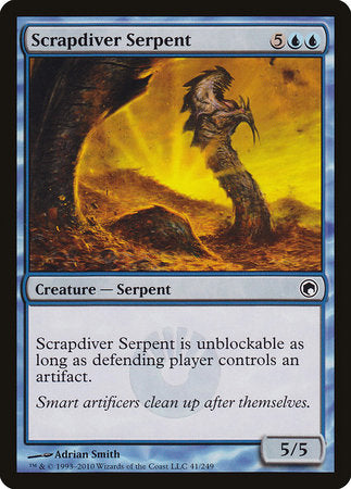 Scrapdiver Serpent [Scars of Mirrodin] | Mega City Incorporated