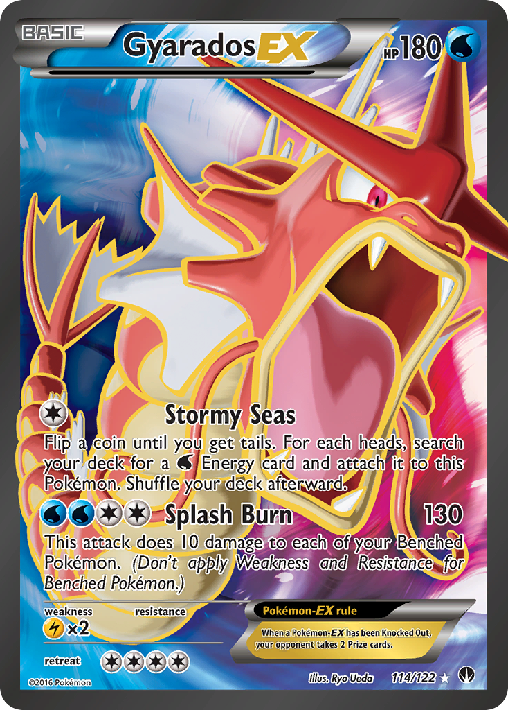 Gyarados EX (114/122) [XY: BREAKpoint] | Mega City Incorporated