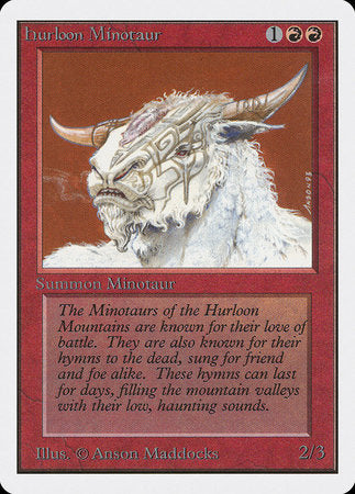 Hurloon Minotaur [Unlimited Edition] | Mega City Incorporated