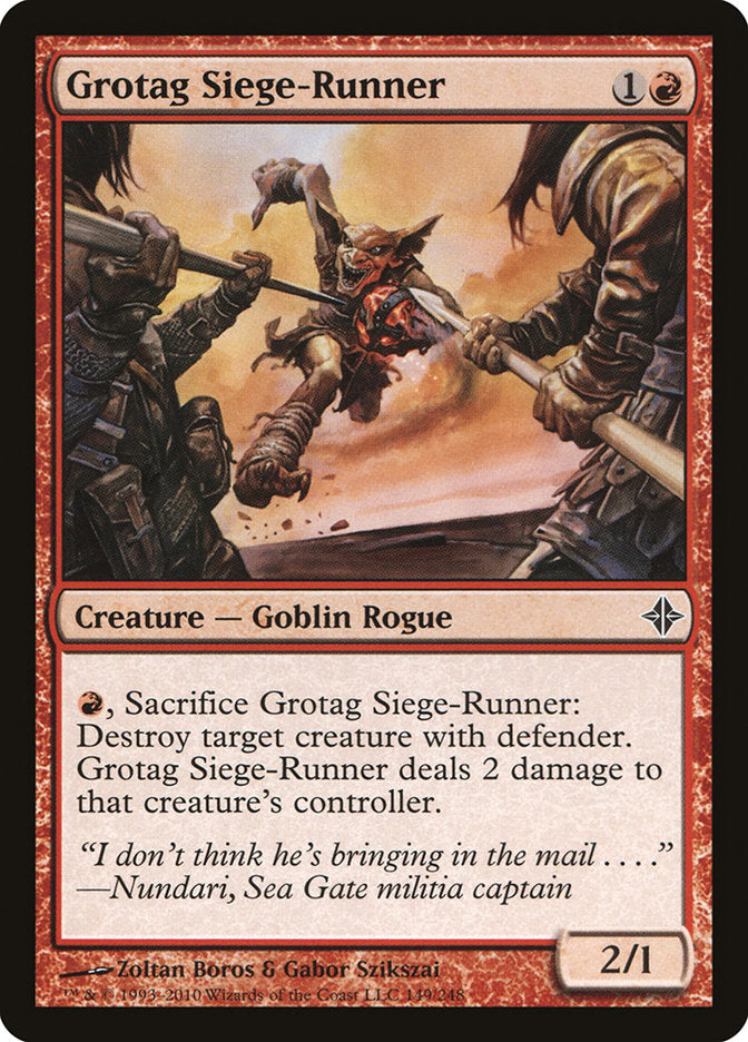 Grotag Siege-Runner [Rise of the Eldrazi] | Mega City Incorporated