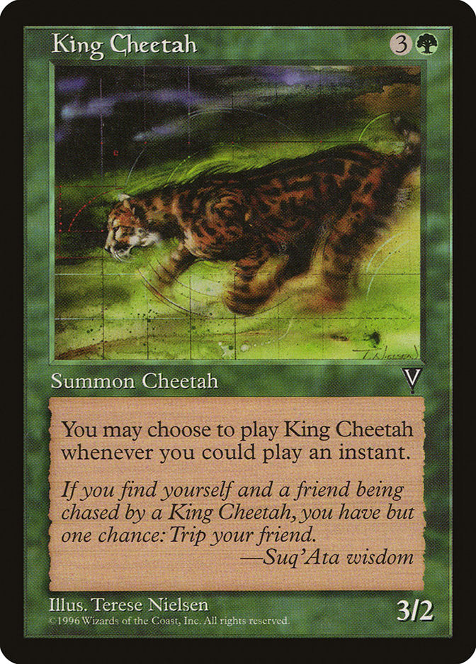 King Cheetah [Visions] | Mega City Incorporated