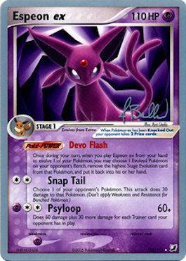 Espeon ex (102/115) (Eeveelutions - Jimmy Ballard) [World Championships 2006] | Mega City Incorporated