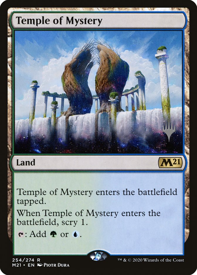 Temple of Mystery (Promo Pack) [Core Set 2021 Promos] | Mega City Incorporated