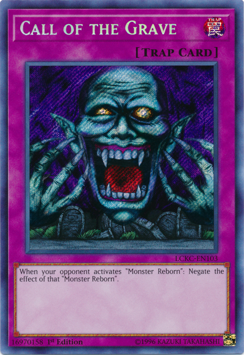 Call of the Grave [LCKC-EN103] Secret Rare | Mega City Incorporated