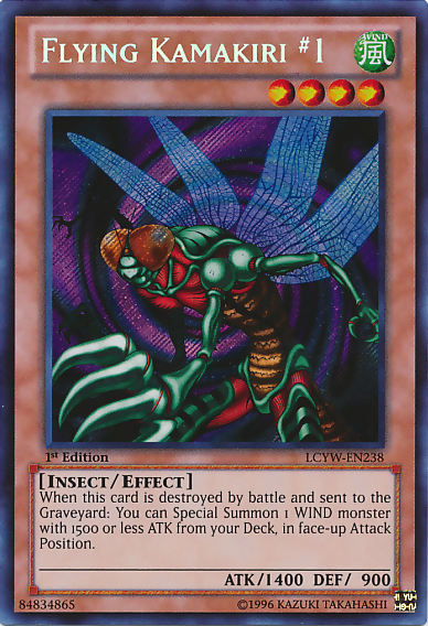 Flying Kamakiri #1 [LCYW-EN238] Secret Rare | Mega City Incorporated