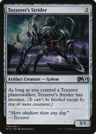 Tezzeret's Strider [Core Set 2019] | Mega City Incorporated