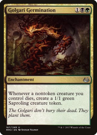 Golgari Germination [Modern Masters 2017] | Mega City Incorporated