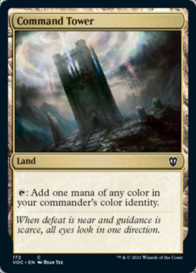 Command Tower [Innistrad: Crimson Vow Commander] | Mega City Incorporated