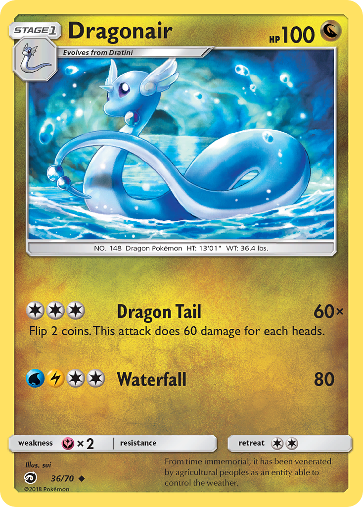 Dragonair (36/70) [Sun & Moon: Dragon Majesty] | Mega City Incorporated