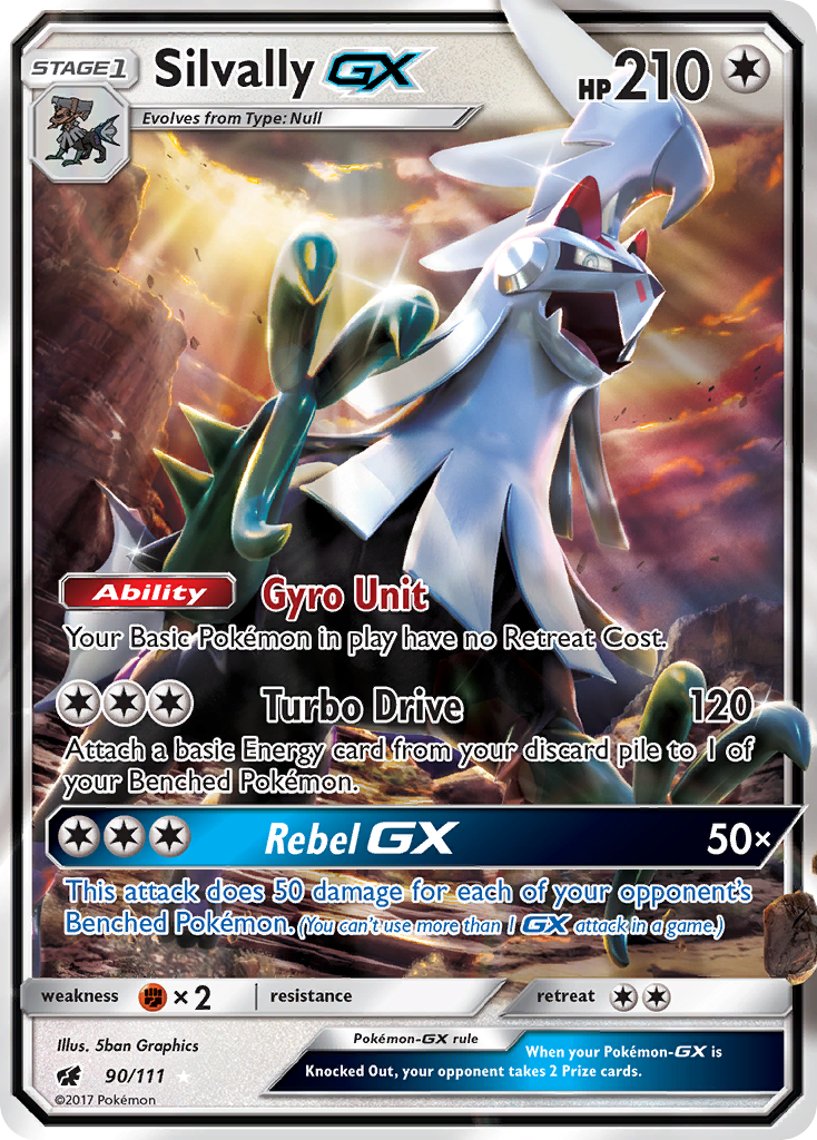 Silvally GX (90/111) [Sun & Moon: Crimson Invasion] | Mega City Incorporated