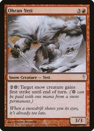 Ohran Yeti [Coldsnap] | Mega City Incorporated