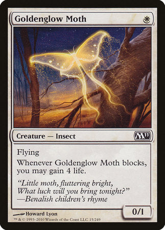 Goldenglow Moth [Magic 2011] | Mega City Incorporated