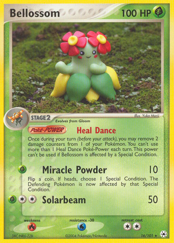 Bellossom (16/101) [EX: Hidden Legends] | Mega City Incorporated