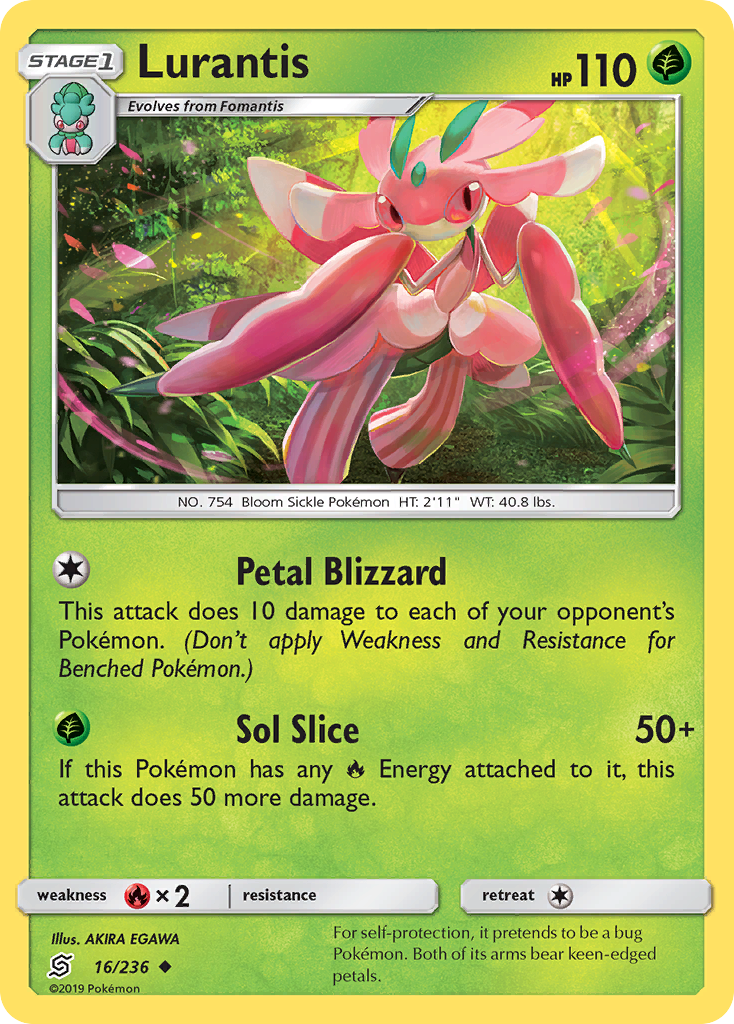 Lurantis (16/236) [Sun & Moon: Unified Minds] | Mega City Incorporated