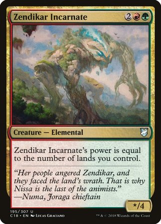 Zendikar Incarnate [Commander 2018] | Mega City Incorporated