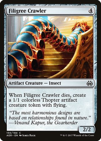 Filigree Crawler [Aether Revolt] | Mega City Incorporated