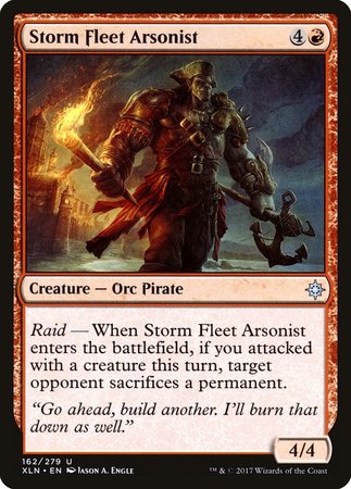 Storm Fleet Arsonist [Ixalan] | Mega City Incorporated