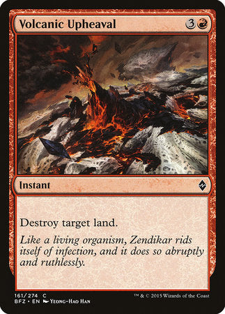 Volcanic Upheaval [Battle for Zendikar] | Mega City Incorporated