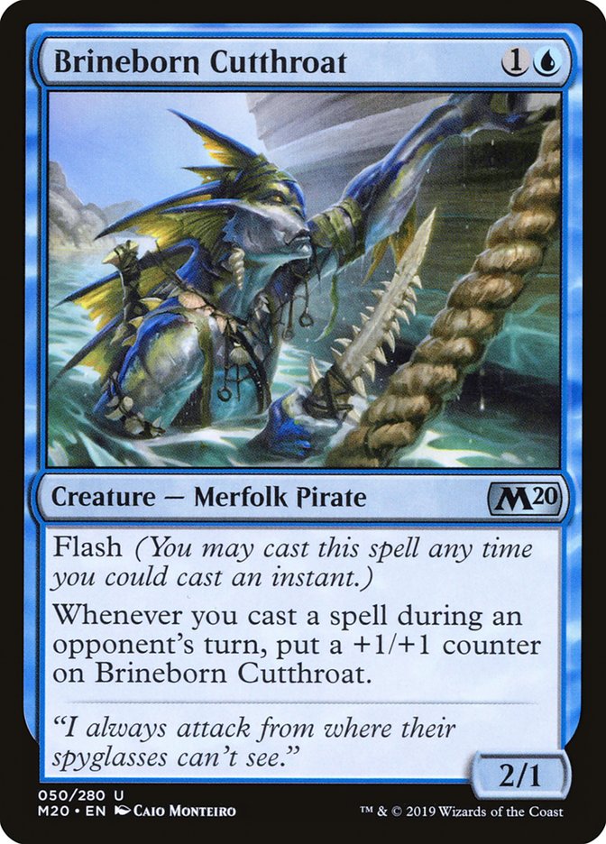 Brineborn Cutthroat [Core Set 2020] | Mega City Incorporated