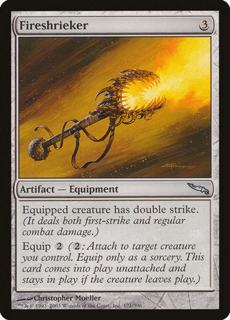 Fireshrieker [Mirrodin] | Mega City Incorporated