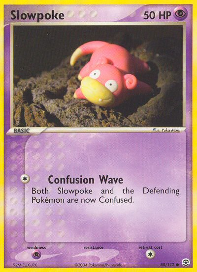 Slowpoke (80/112) [EX: FireRed & LeafGreen] | Mega City Incorporated