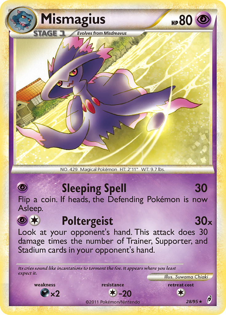 Mismagius (28/95) [HeartGold & SoulSilver: Call of Legends] | Mega City Incorporated