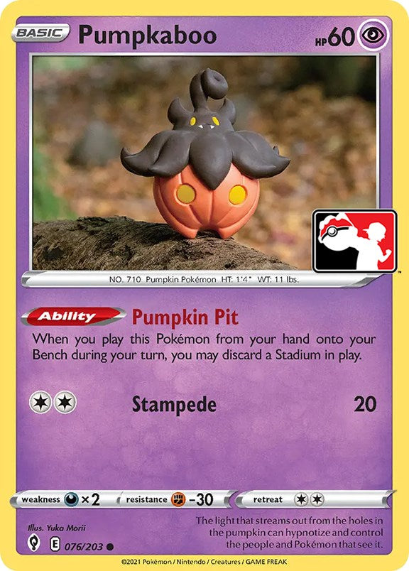 Pumpkaboo (076/203) [Prize Pack Series One] | Mega City Incorporated