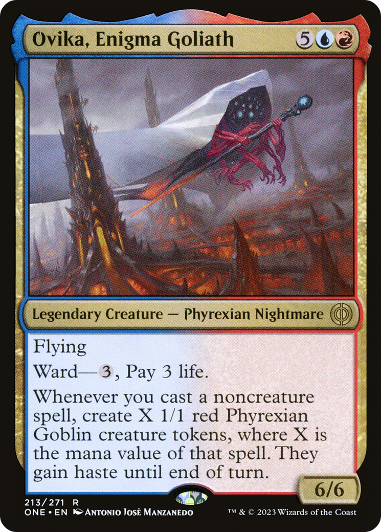 Ovika, Enigma Goliath [Phyrexia: All Will Be One] | Mega City Incorporated