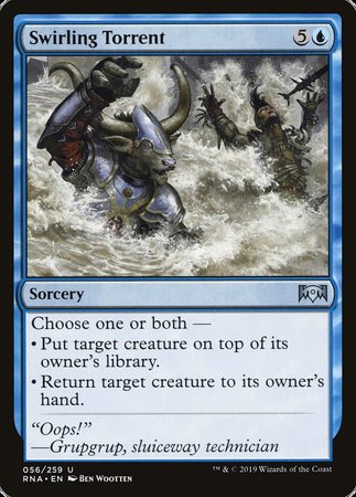 Swirling Torrent [Ravnica Allegiance] | Mega City Incorporated