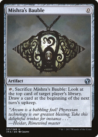 Mishra's Bauble [Iconic Masters] | Mega City Incorporated