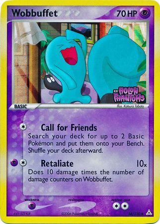 Wobbuffet (56/110) (Stamped) [EX: Holon Phantoms] | Mega City Incorporated