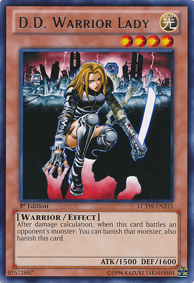 D.D. Warrior Lady [LCYW-EN215] Rare | Mega City Incorporated