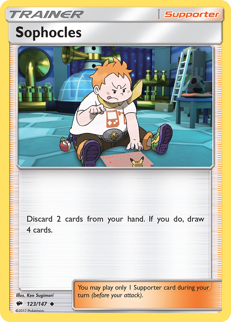 Sophocles (123/147) [Sun & Moon: Burning Shadows] | Mega City Incorporated